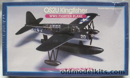 Lindberg 1/72 Vought OS2U Kingfisher - Wheels or Floats, 590-93 plastic model kit